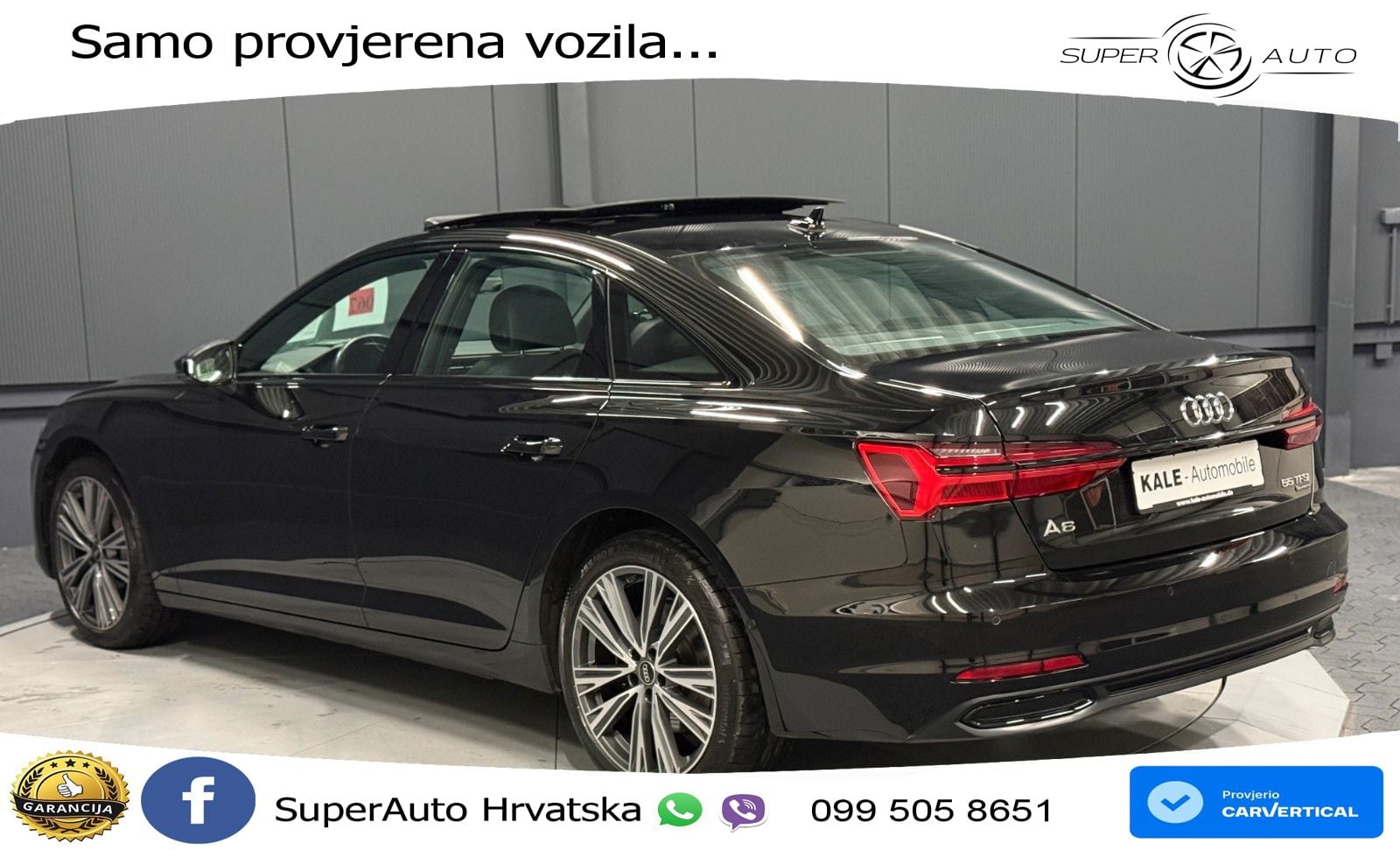 Audi A6 55 TFSI V6 (340 KS) quattro S tronic LED+GR SJED+ACC