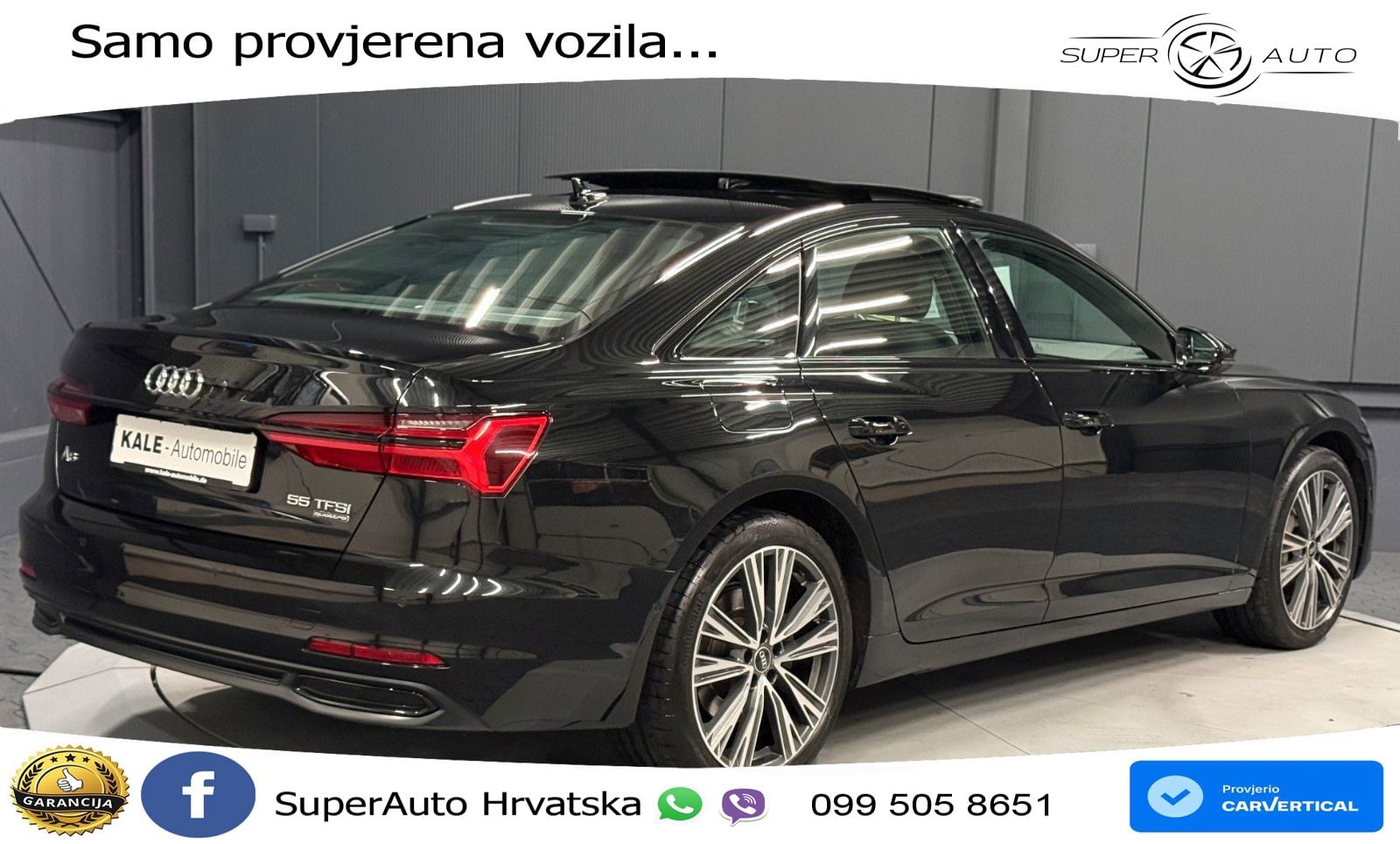 Audi A6 55 TFSI V6 (340 KS) quattro S tronic LED+GR SJED+ACC
