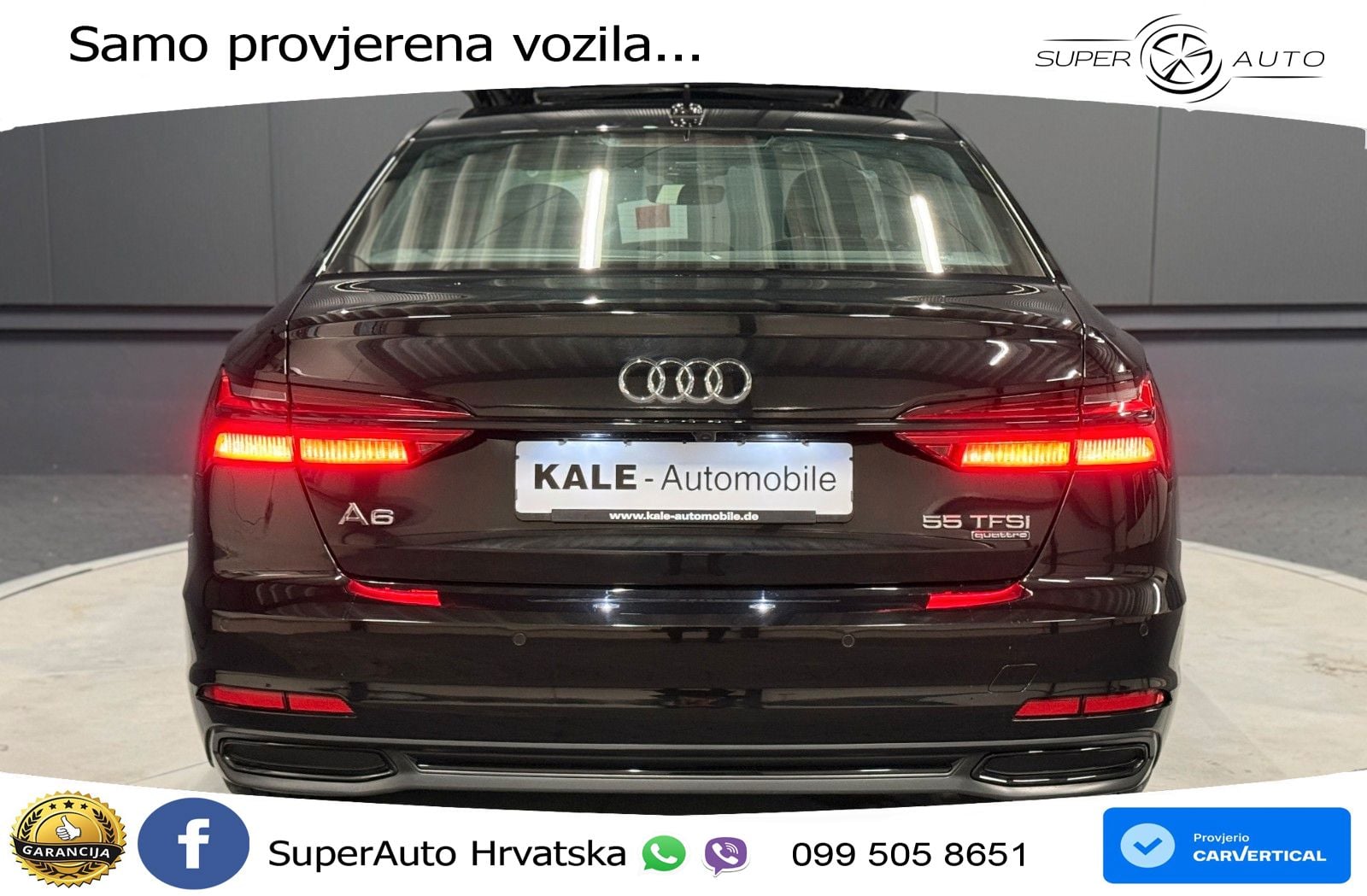 Audi A6 55 TFSI V6 (340 KS) quattro S tronic LED+GR SJED+ACC