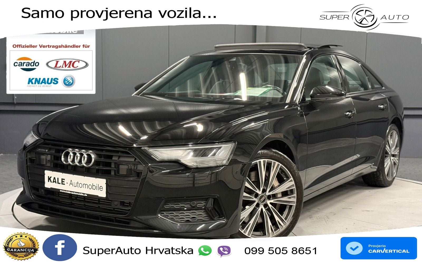 Audi A6 55 TFSI V6 (340 KS) quattro S tronic LED+GR SJED+ACC