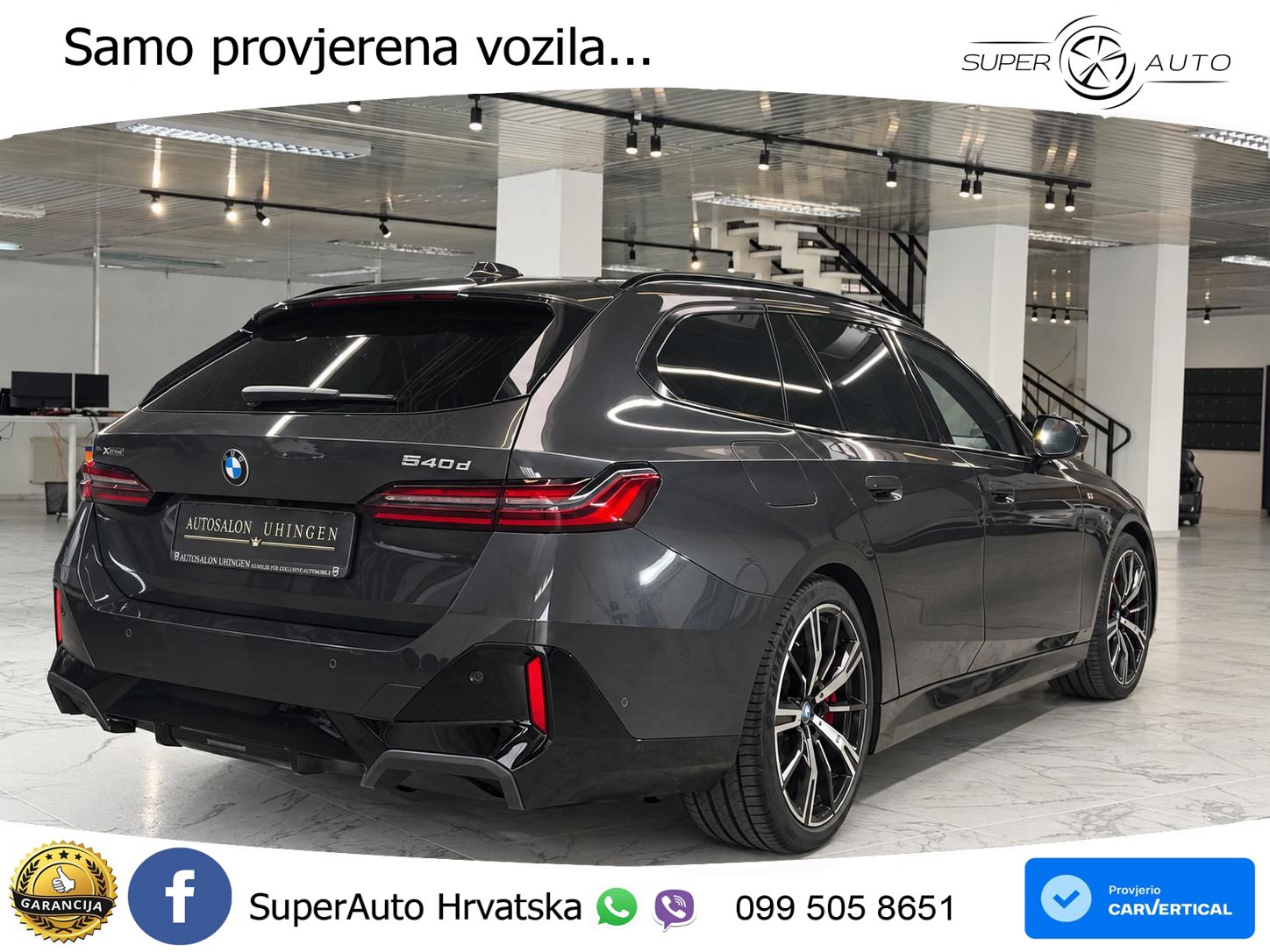 BMW 540d Touring (303 KS) xDrive Steptronic M Sport ACC+HEAD+4xGR SJED+360+PANO