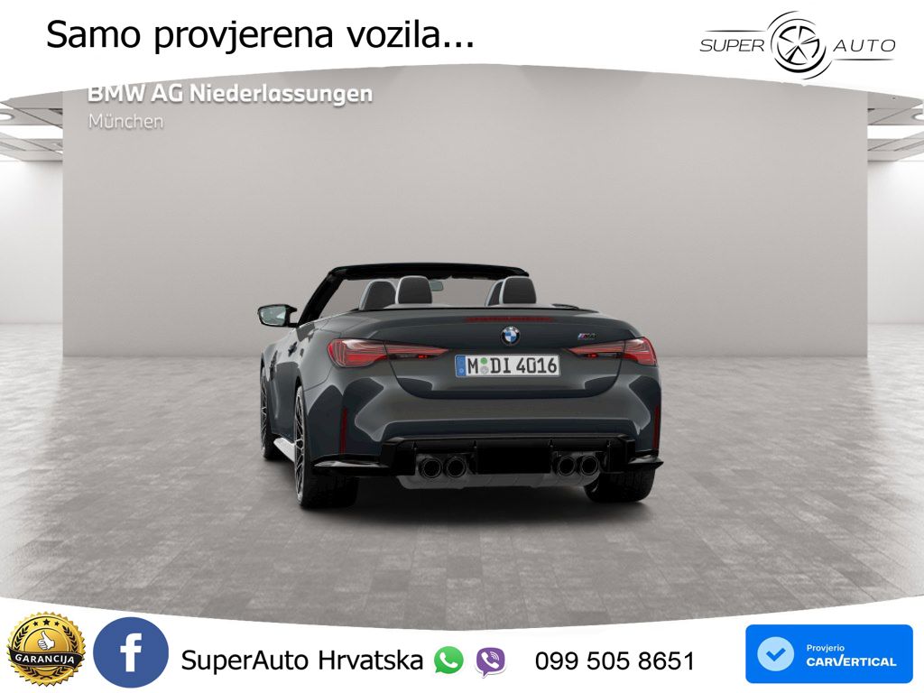 BMW M4 Convertible Competition 3.0 (530 KS) xDrive Steptronic