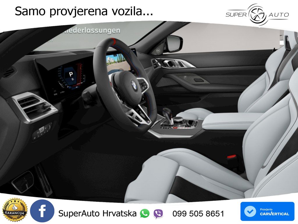 BMW M4 Convertible Competition 3.0 (530 KS) xDrive Steptronic