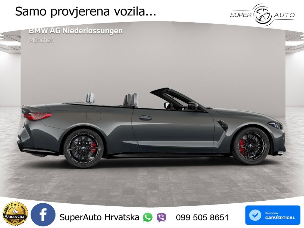 BMW M4 Convertible Competition 3.0 (530 KS) xDrive Steptronic