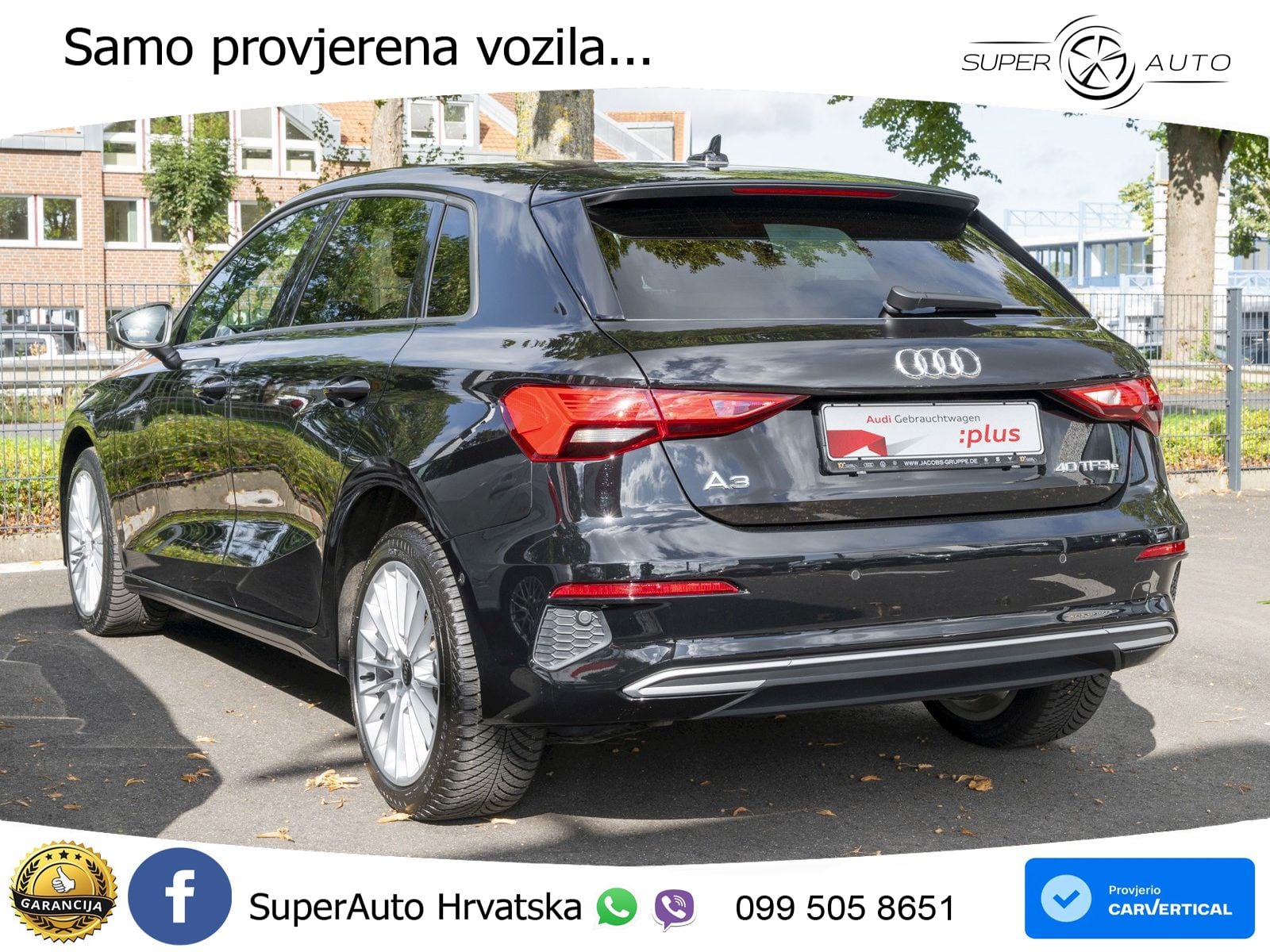 Audi A3 40 TFSIe (204 KS) S tronic advanced LED+GR SJED+ACC