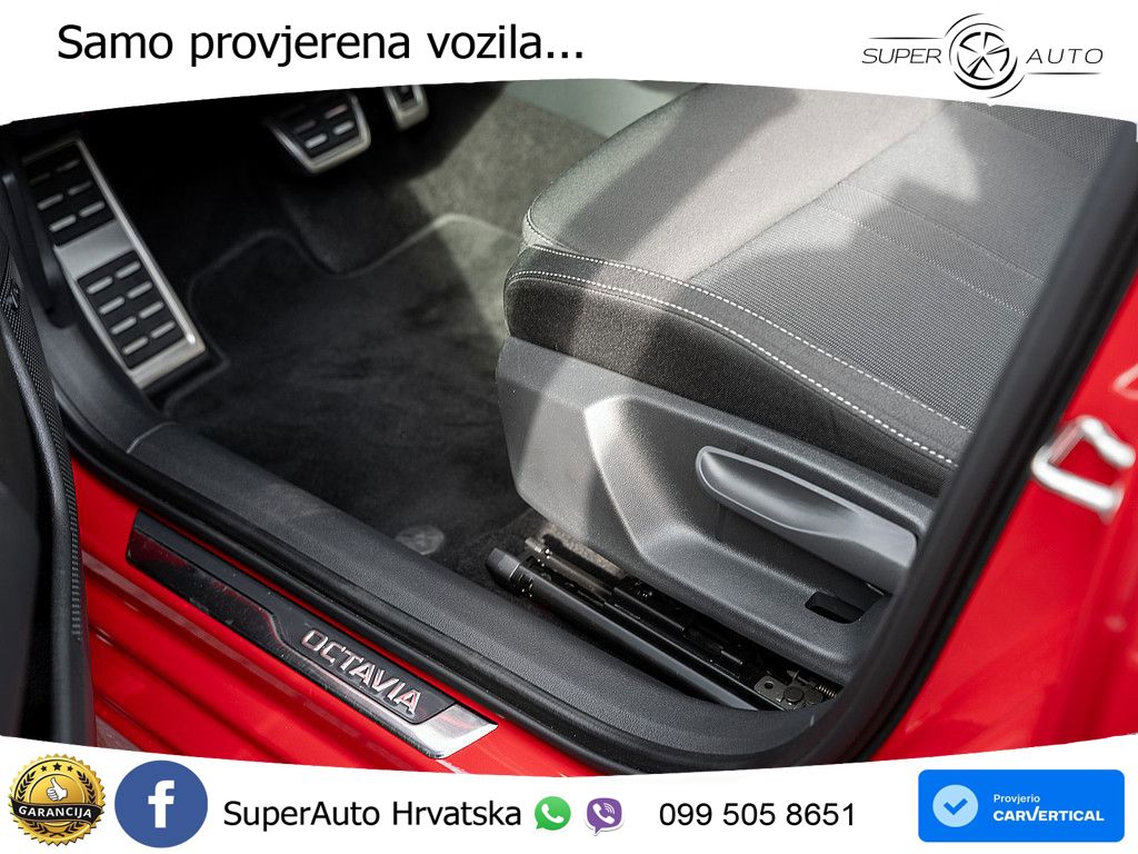 Škoda Octavia Combi iV 1.4 TSI (204 KS) DSG SportLine LED+GR SJED+ACC