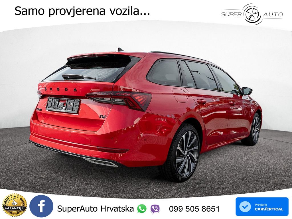 Škoda Octavia Combi iV 1.4 TSI (204 KS) DSG SportLine LED+GR SJED+ACC