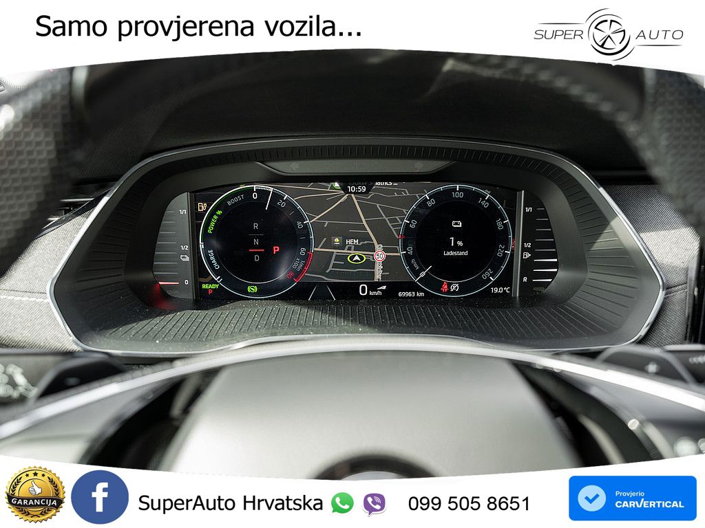 Škoda Octavia Combi iV 1.4 TSI (204 KS) DSG SportLine LED+GR SJED+ACC