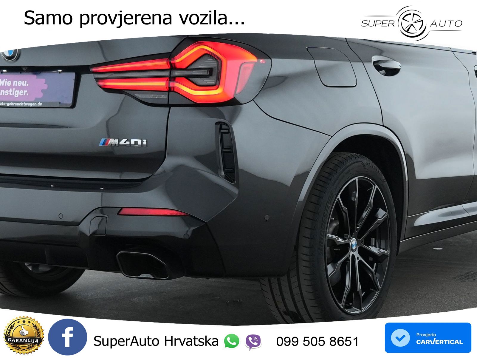 BMW X3 M40i xDrive Steptronic LED+GR SJED+ACC