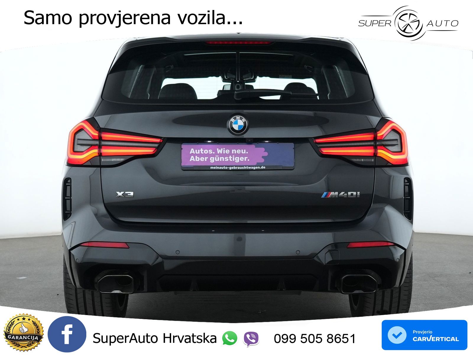 BMW X3 M40i xDrive Steptronic LED+GR SJED+ACC