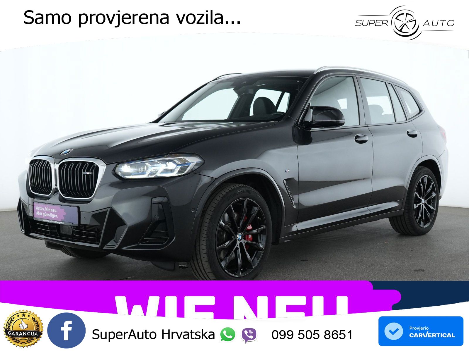 BMW X3 M40i xDrive Steptronic LED+GR SJED+ACC