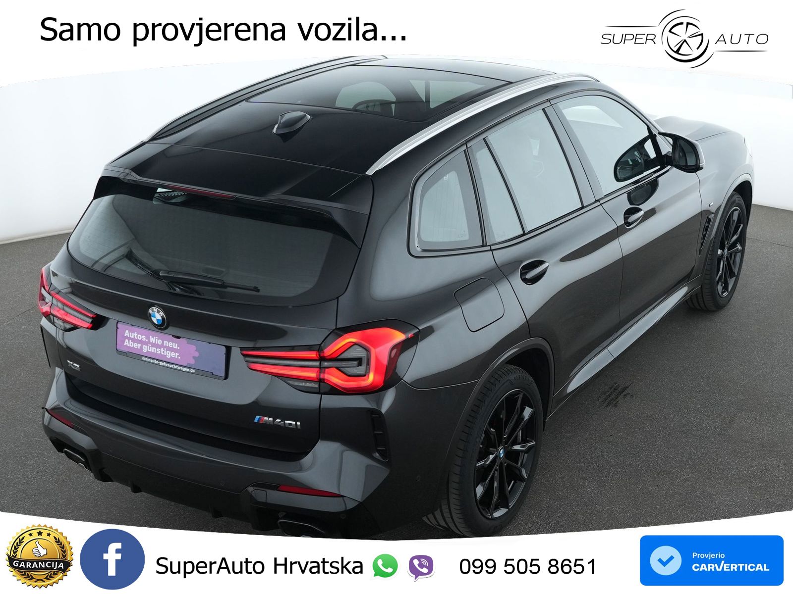 BMW X3 M40i xDrive Steptronic LED+GR SJED+ACC