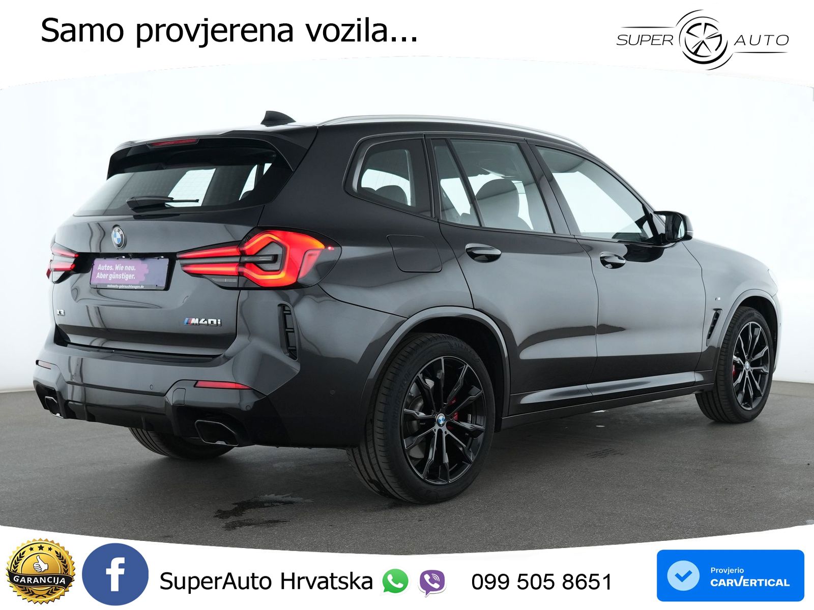 BMW X3 M40i xDrive Steptronic LED+GR SJED+ACC