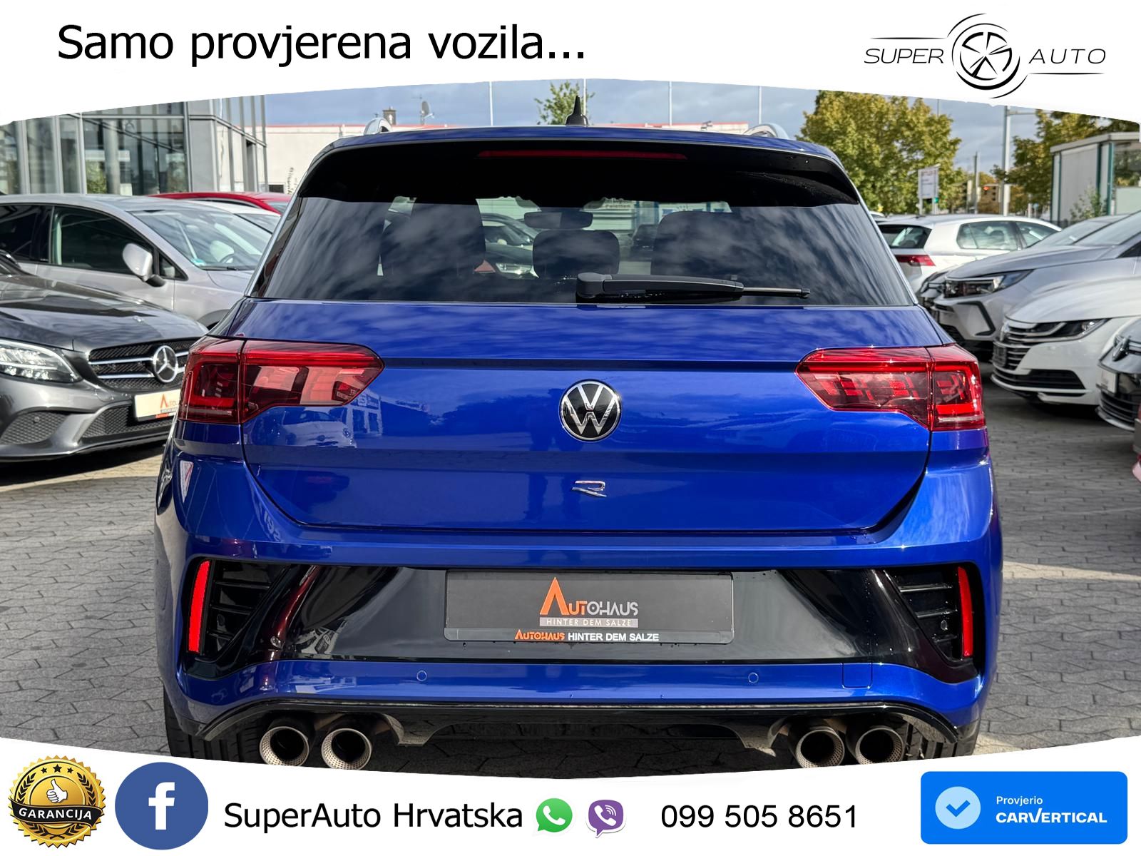 Volkswagen T-Roc I R 2.0 TSI (300 KS) OPF 4M DSG MATRIX+GR SJED+KAM