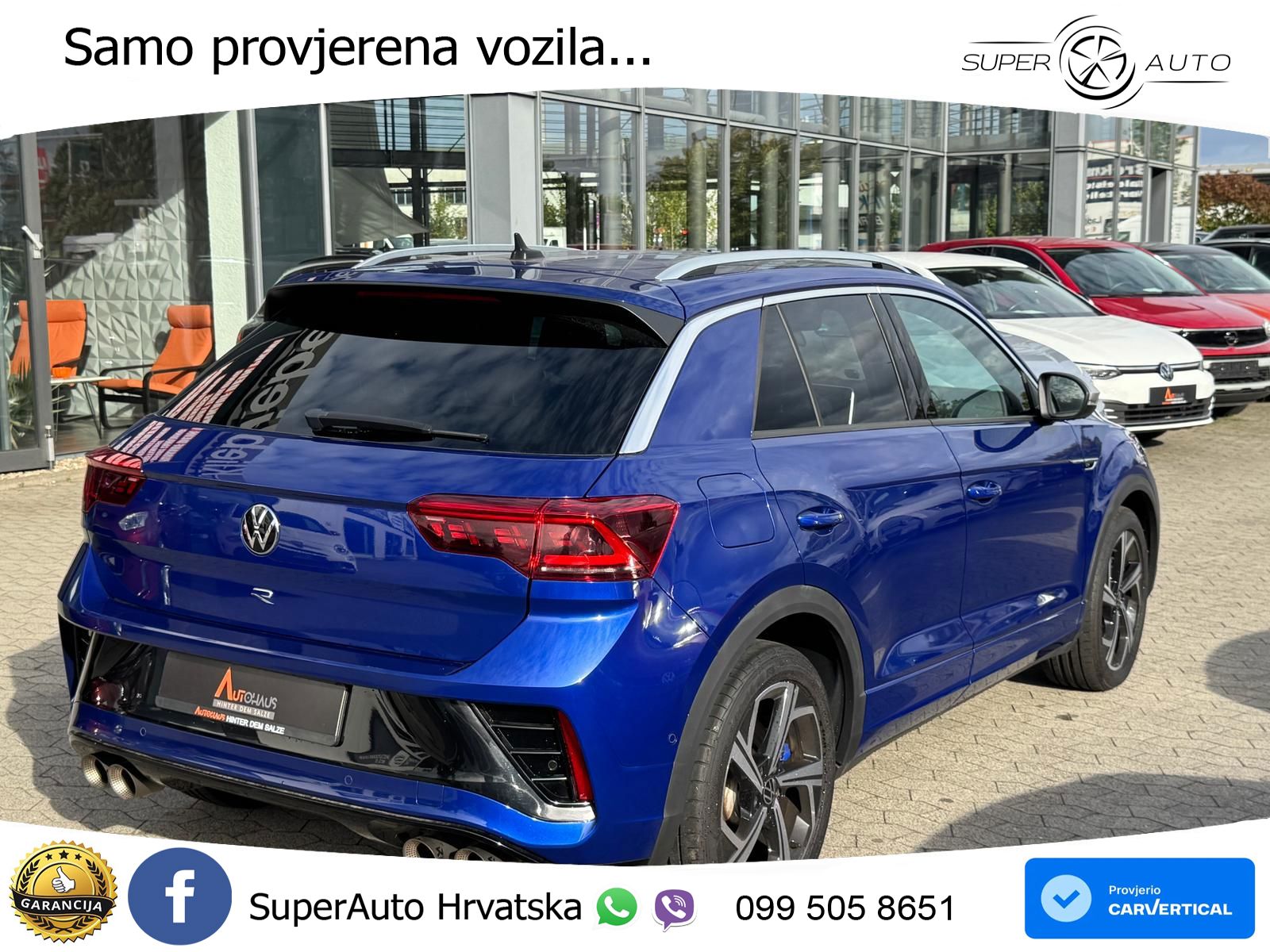 Volkswagen T-Roc I R 2.0 TSI (300 KS) OPF 4M DSG MATRIX+GR SJED+KAM
