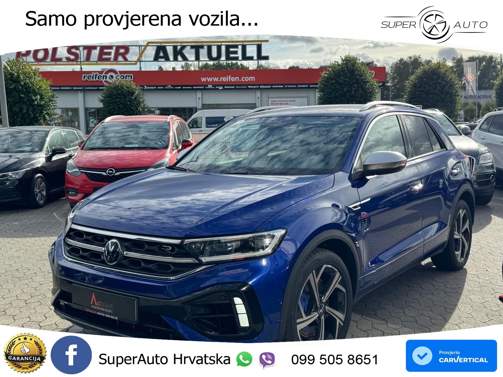 Volkswagen T-Roc I R 2.0 TSI (300 KS) OPF 4M DSG MATRIX+GR SJED+KAM