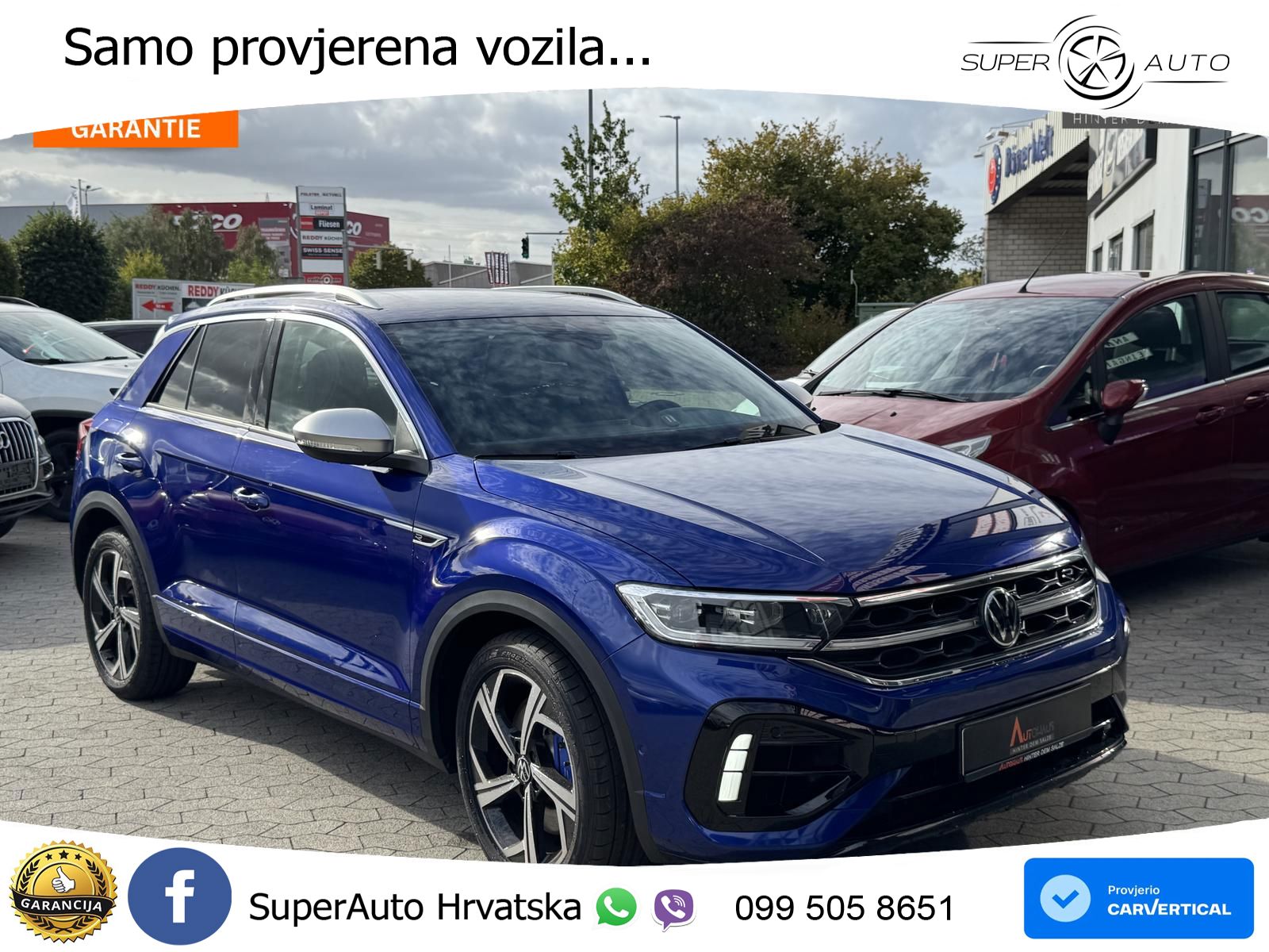 Volkswagen T-Roc I R 2.0 TSI (300 KS) OPF 4M DSG MATRIX+GR SJED+KAM