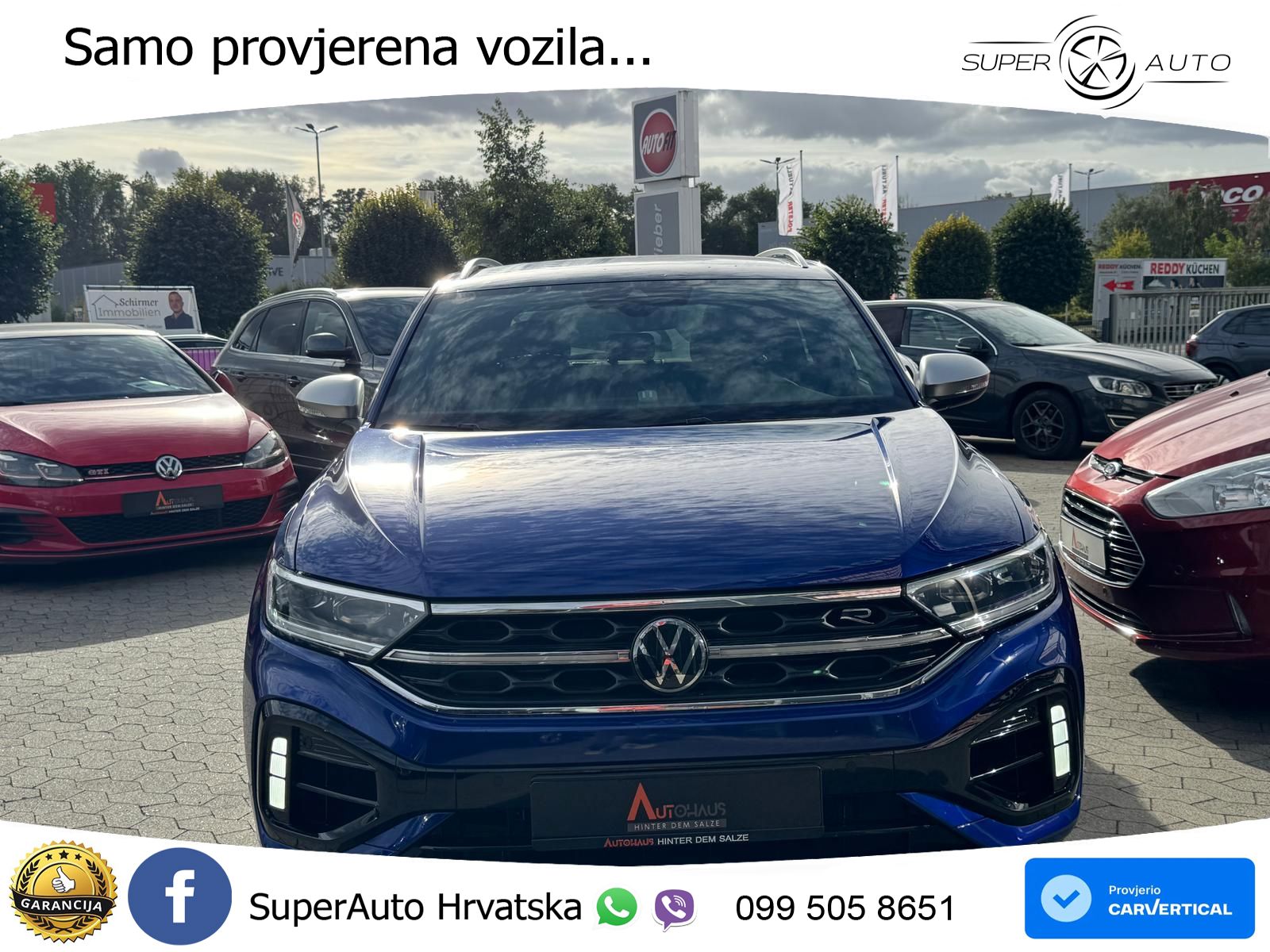 Volkswagen T-Roc I R 2.0 TSI (300 KS) OPF 4M DSG MATRIX+GR SJED+KAM
