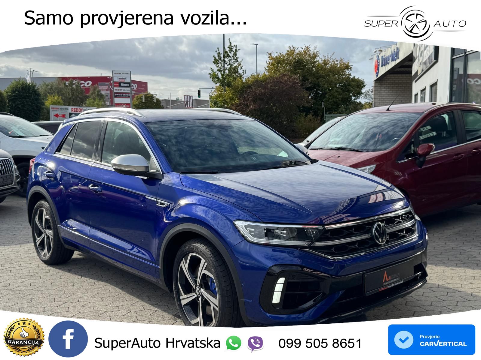 Volkswagen T-Roc I R 2.0 TSI (300 KS) OPF 4M DSG MATRIX+GR SJED+KAM