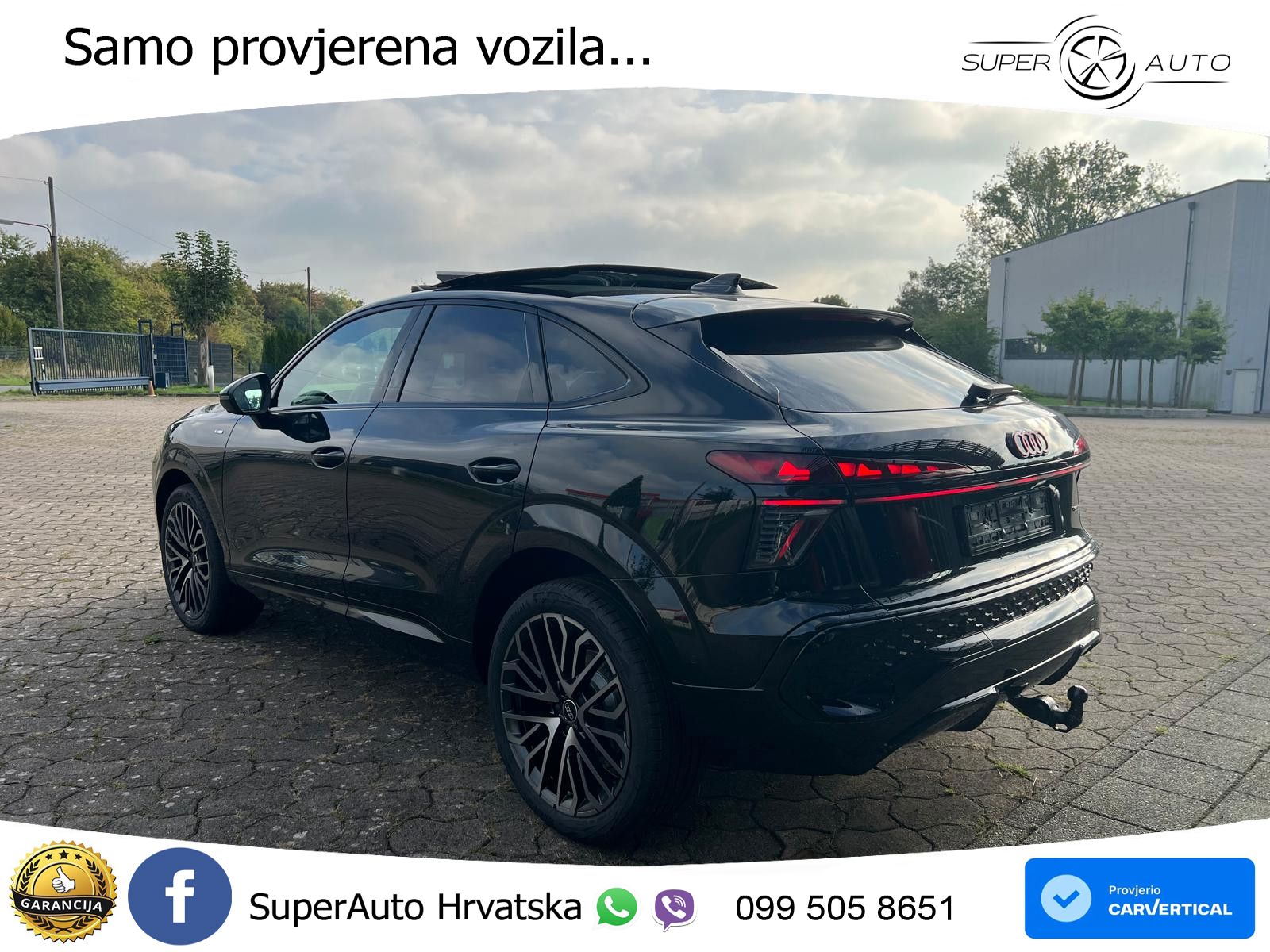 Audi Q3 Sportback 2.0 TDI (193 KS) quattro S tronic S line LED+GR SJED+ACC