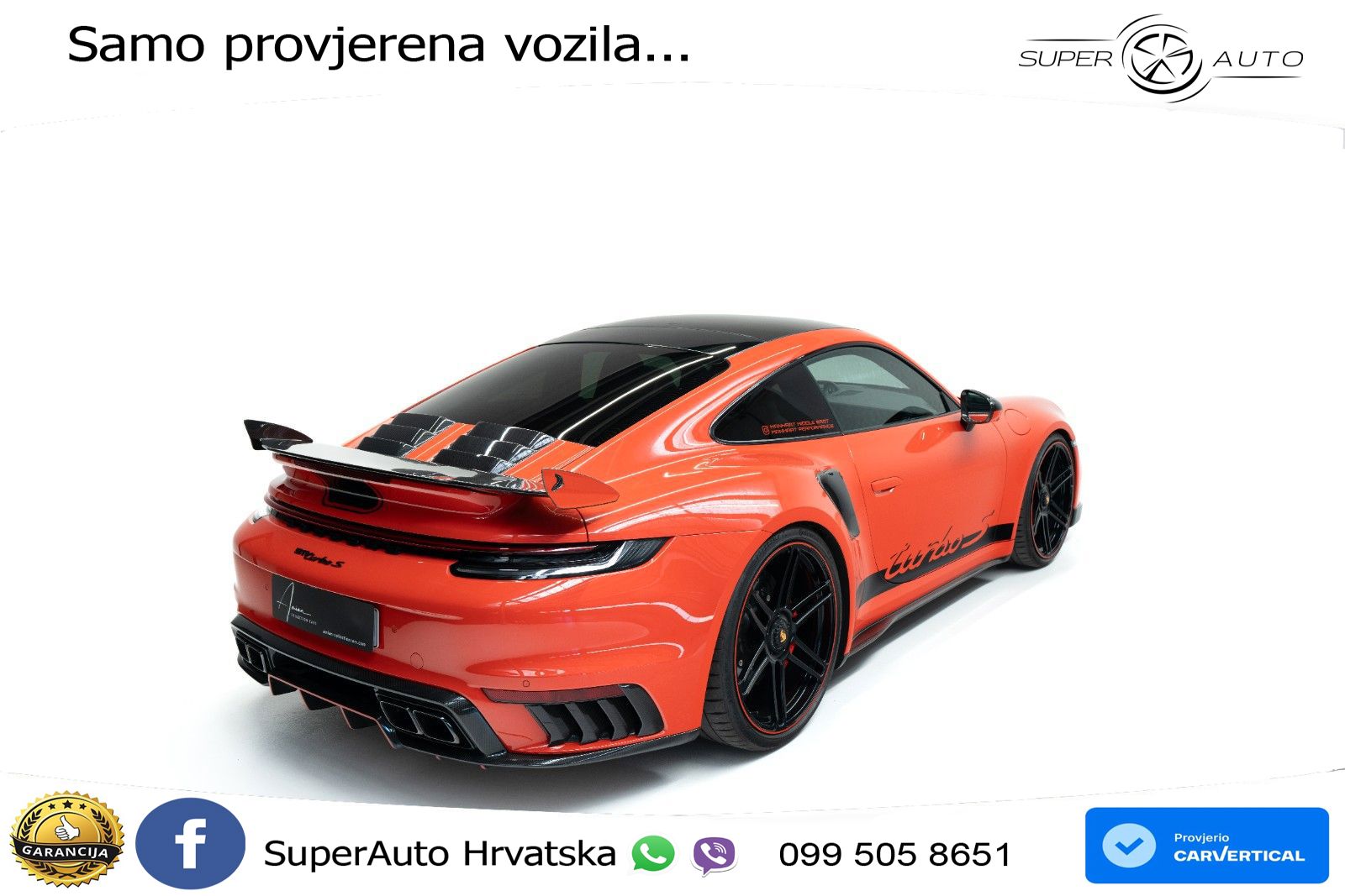 Porsche 911 Turbo S 3.8 (650 KS) PDK
