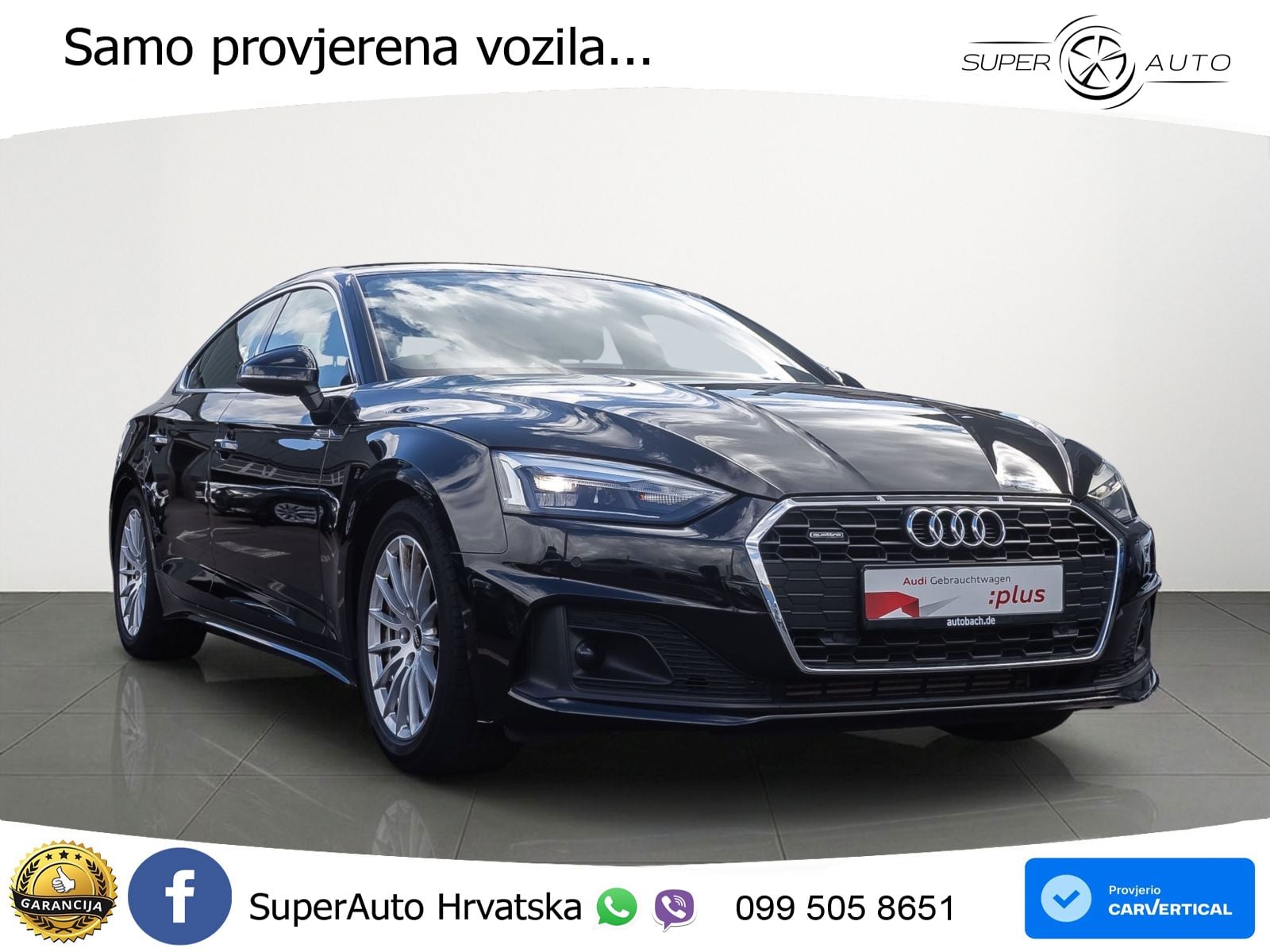 Audi A5 Sportback  40 TFSI (204 KS) quattro S tronic