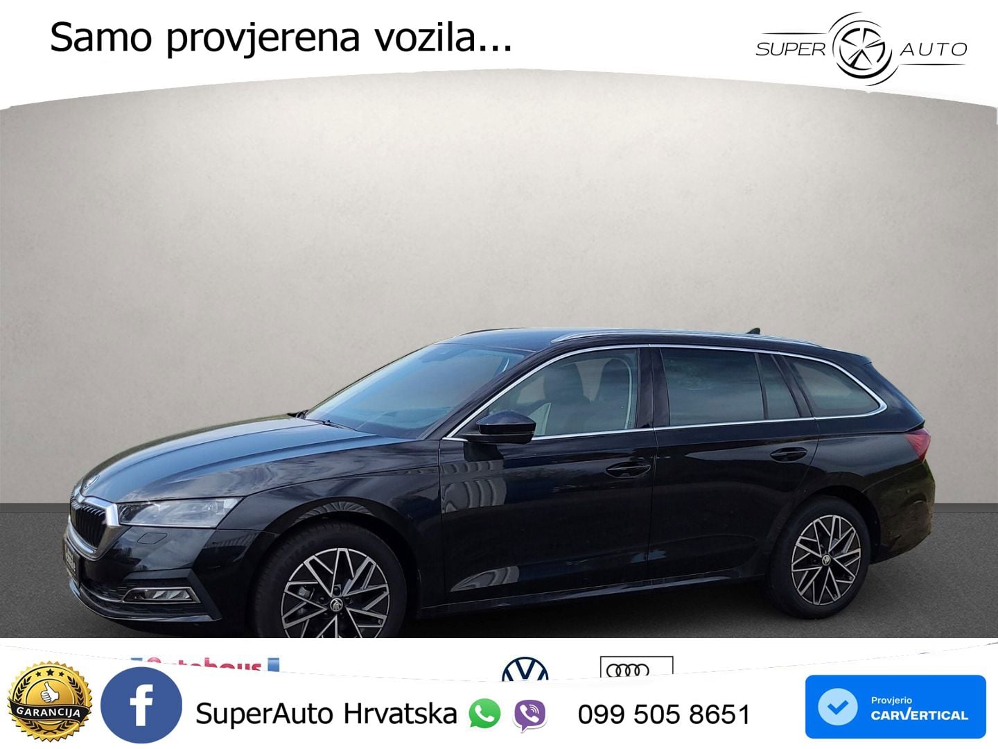 Škoda Octavia Combi 2.0 TDI (150 KS) DSG LED+GR SJED+ACC