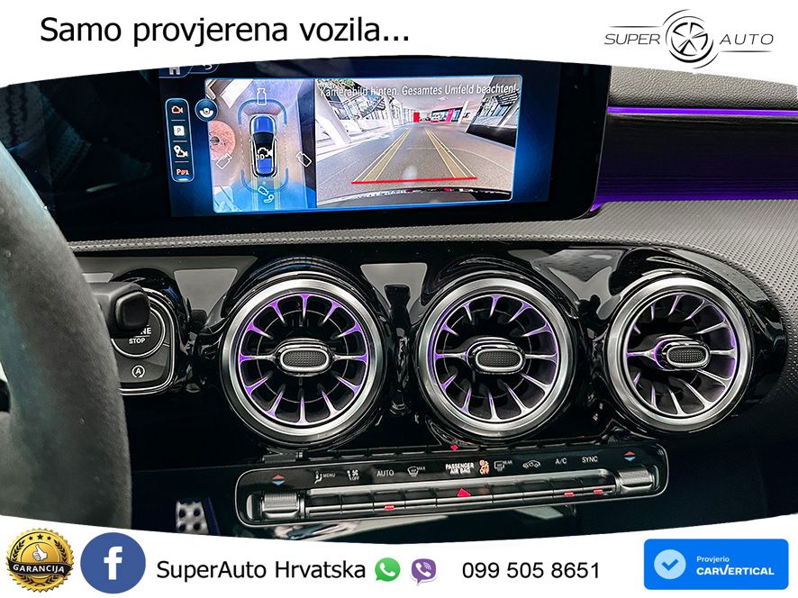 Mercedes-Benz AMG A 45 S 4MATIC+ AMG SPEEDSHIFT DCT 8G ACC+HEAD+GR SJED+360+PANO
