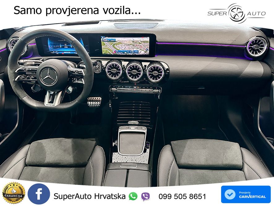 Mercedes-Benz AMG A 45 S 4MATIC+ AMG SPEEDSHIFT DCT 8G ACC+HEAD+GR SJED+360+PANO