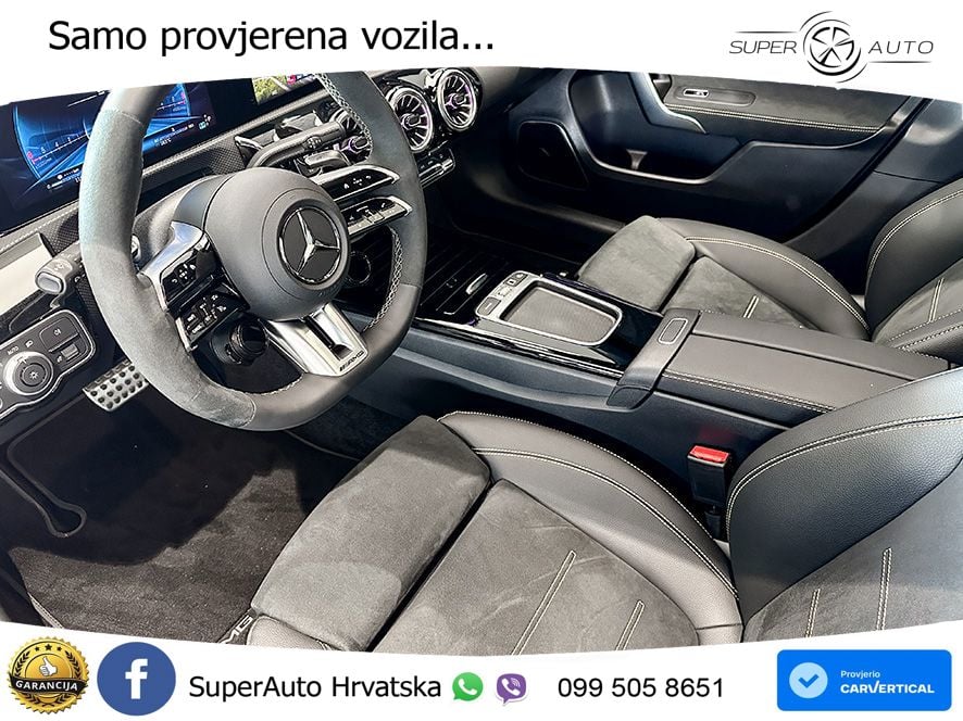 Mercedes-Benz AMG A 45 S 4MATIC+ AMG SPEEDSHIFT DCT 8G ACC+HEAD+GR SJED+360+PANO