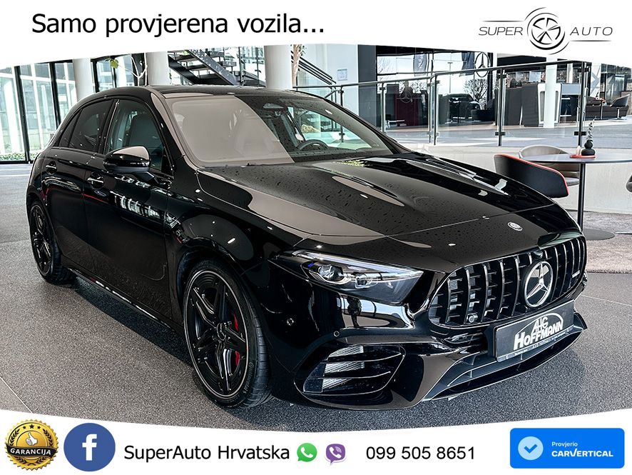 Mercedes-Benz AMG A 45 S 4MATIC+ AMG SPEEDSHIFT DCT 8G ACC+HEAD+GR SJED+360+PANO