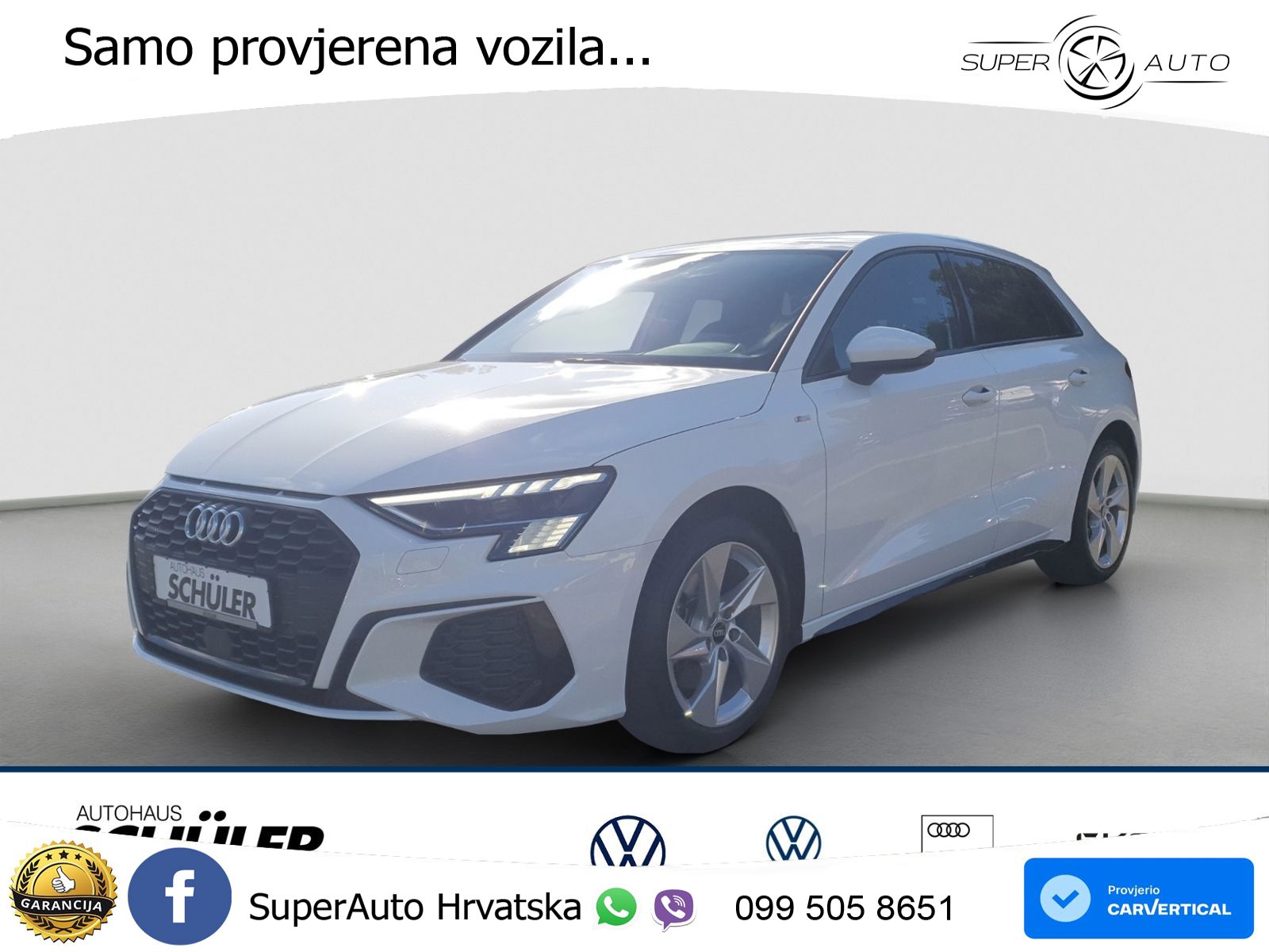 Audi A3 40 TDI (200 KS) quattro S tronic S line