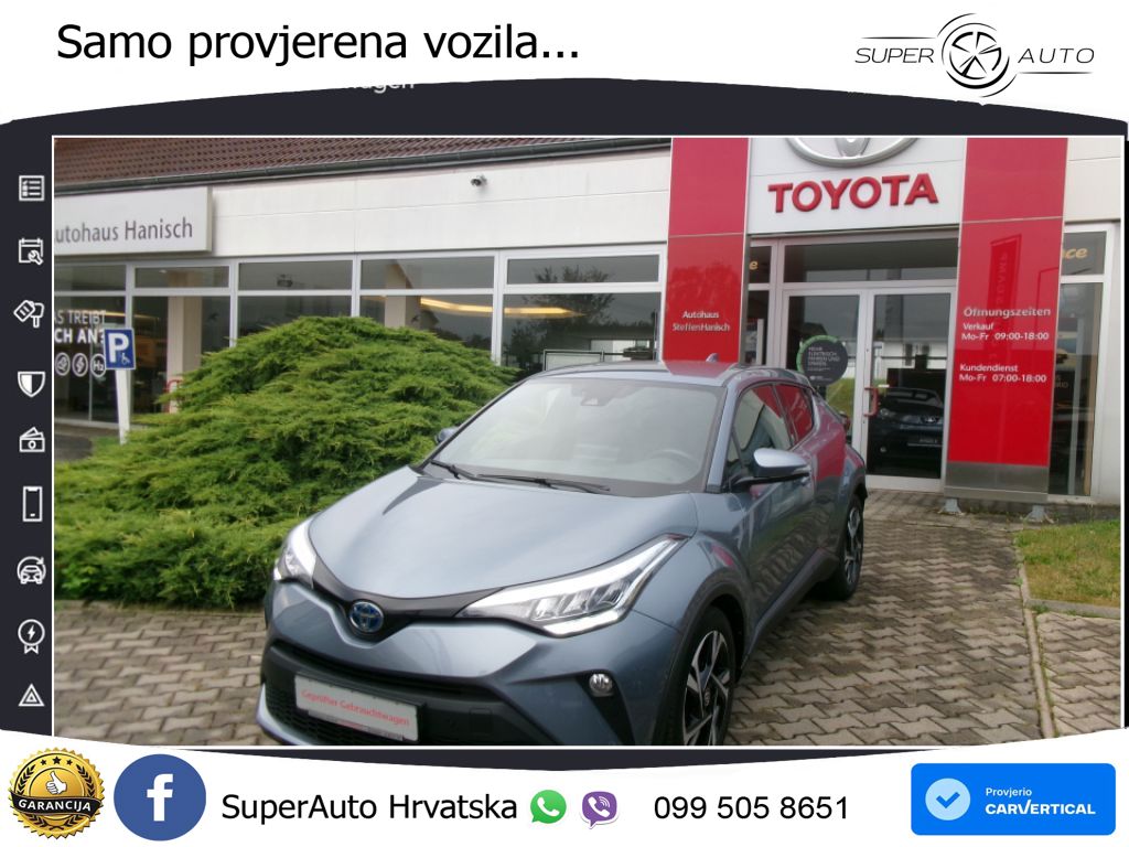 Toyota C-HR 1.8 (122 KS) Hybrid e-CVT Team D LED+GR SJED+ACC