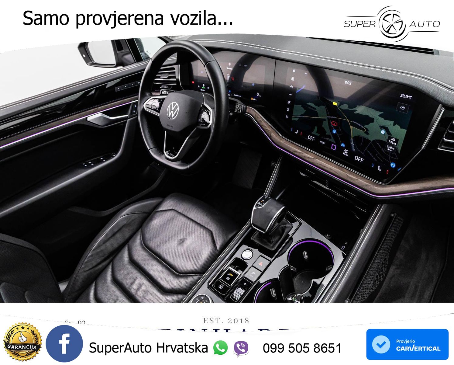 Volkswagen Touareg 3.0 V6 TFSI (381 KS) 4MOTION Tiptronic LED+GR SJED+ACC