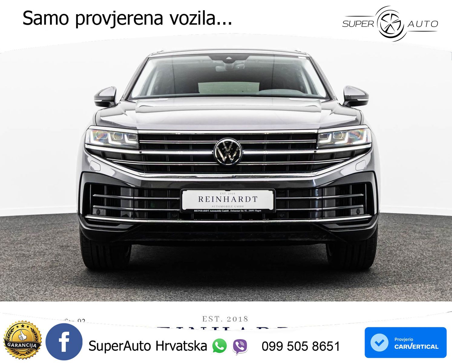 Volkswagen Touareg 3.0 V6 TFSI (381 KS) 4MOTION Tiptronic LED+GR SJED+ACC