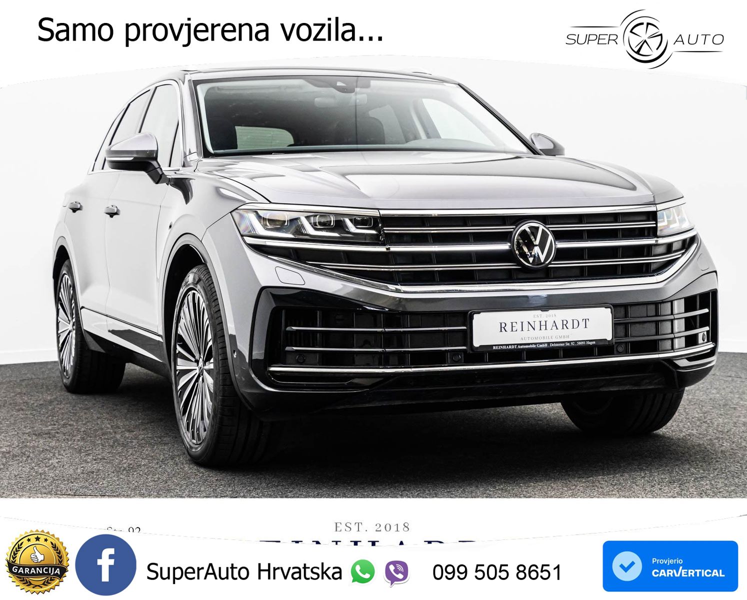 Volkswagen Touareg 3.0 V6 TFSI (381 KS) 4MOTION Tiptronic LED+GR SJED+ACC