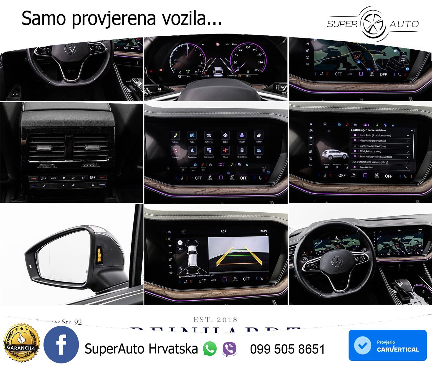 Volkswagen Touareg 3.0 V6 TFSI (381 KS) 4MOTION Tiptronic LED+GR SJED+ACC