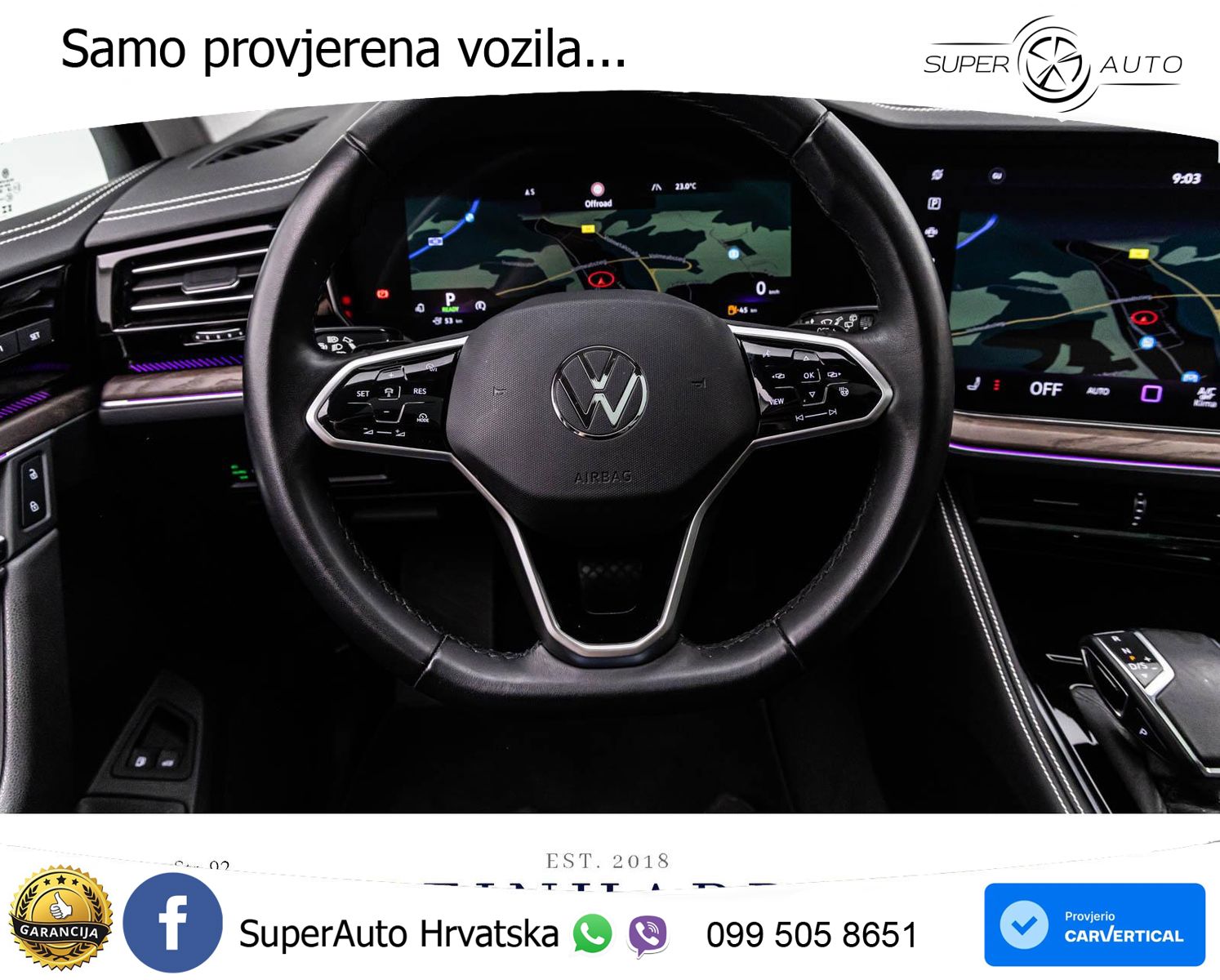 Volkswagen Touareg 3.0 V6 TFSI (381 KS) 4MOTION Tiptronic LED+GR SJED+ACC