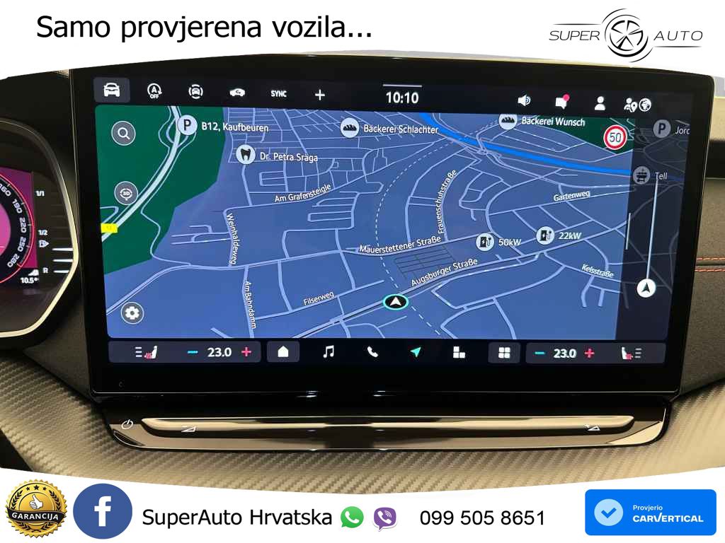 Škoda Octavia Combi RS 2.0 TSI (265 KS) DSG LED+GR SJED+ACC