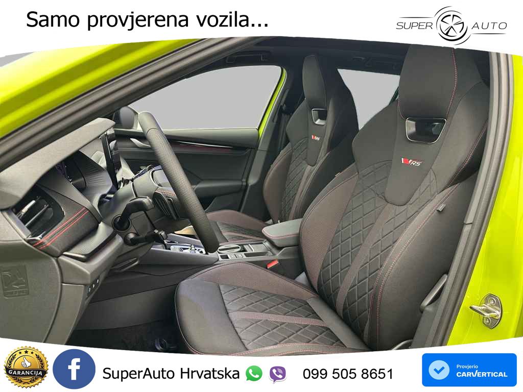 Škoda Octavia Combi RS 2.0 TSI (265 KS) DSG LED+GR SJED+ACC