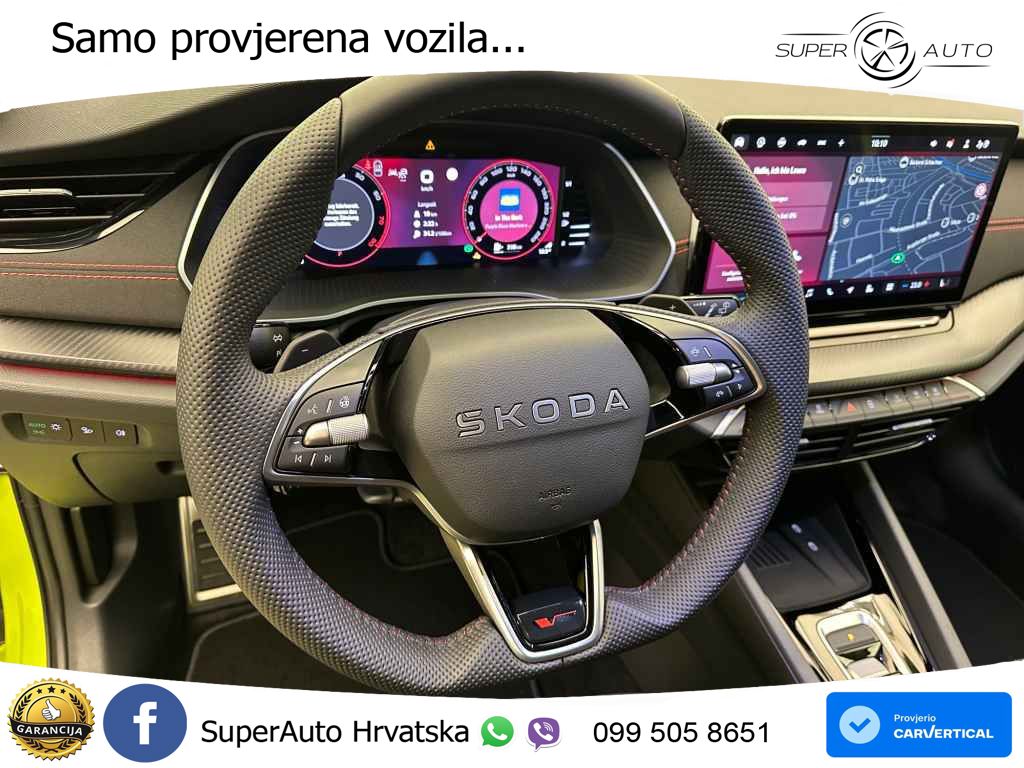 Škoda Octavia Combi RS 2.0 TSI (265 KS) DSG LED+GR SJED+ACC