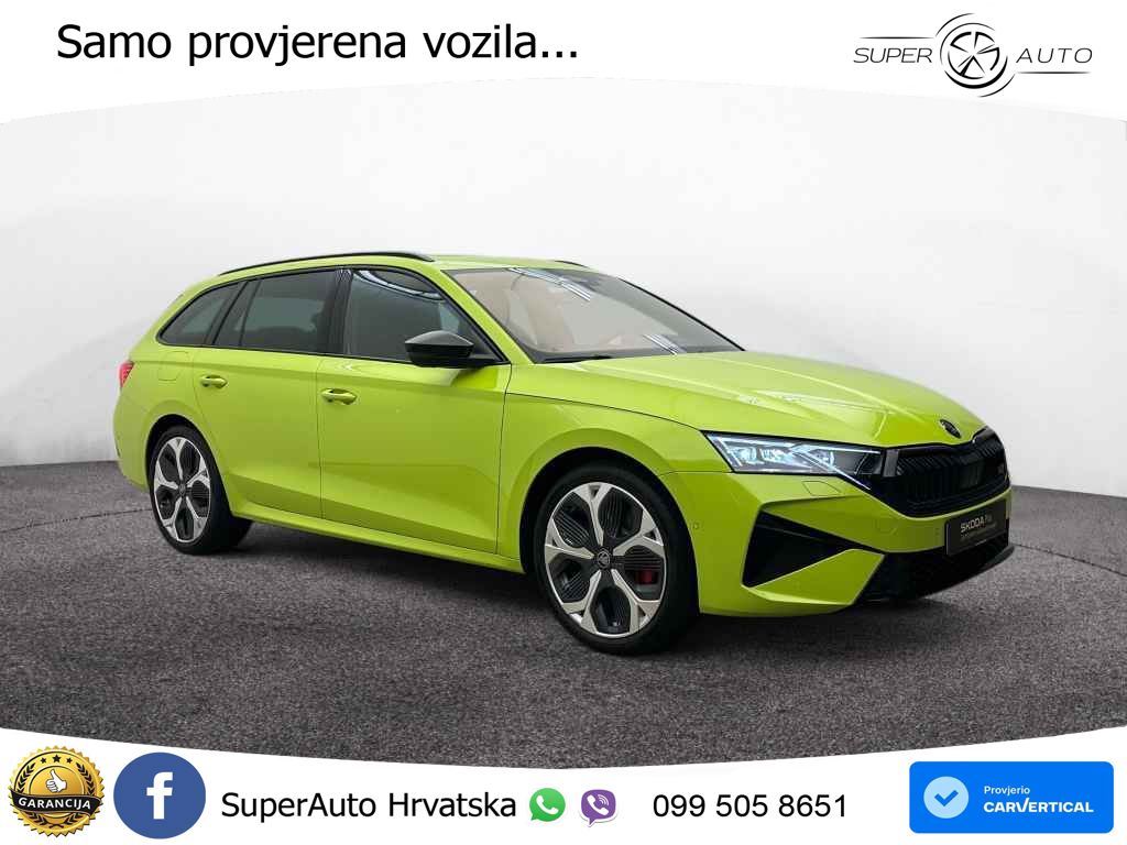 Škoda Octavia Combi RS 2.0 TSI (265 KS) DSG LED+GR SJED+ACC