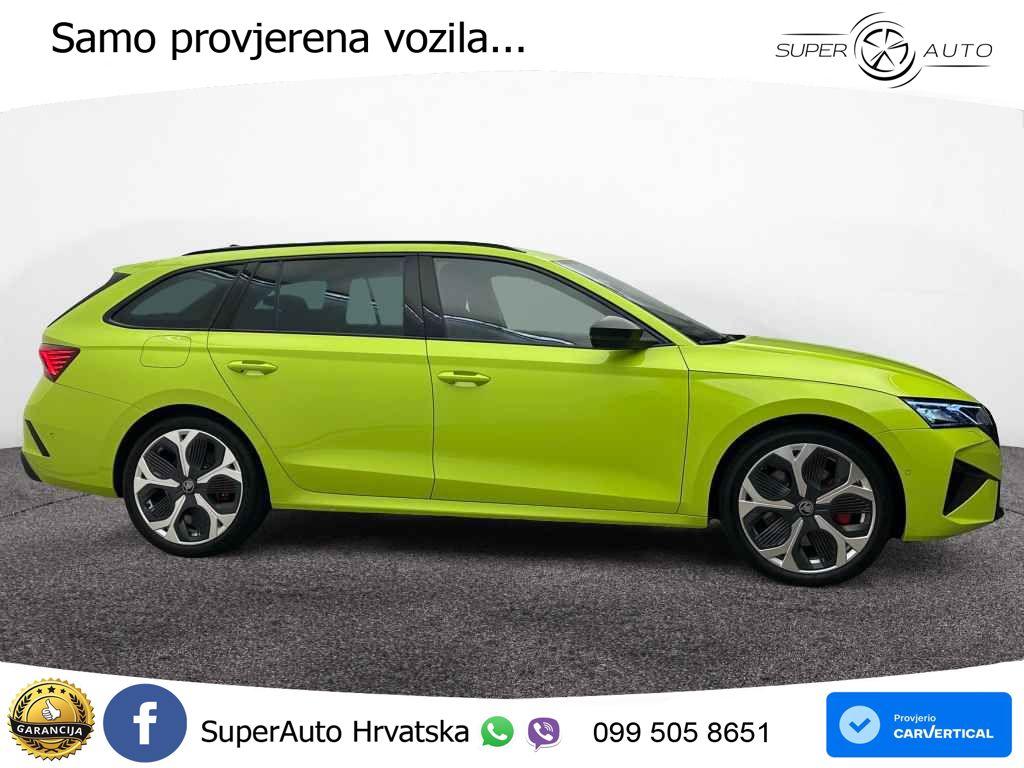 Škoda Octavia Combi RS 2.0 TSI (265 KS) DSG LED+GR SJED+ACC
