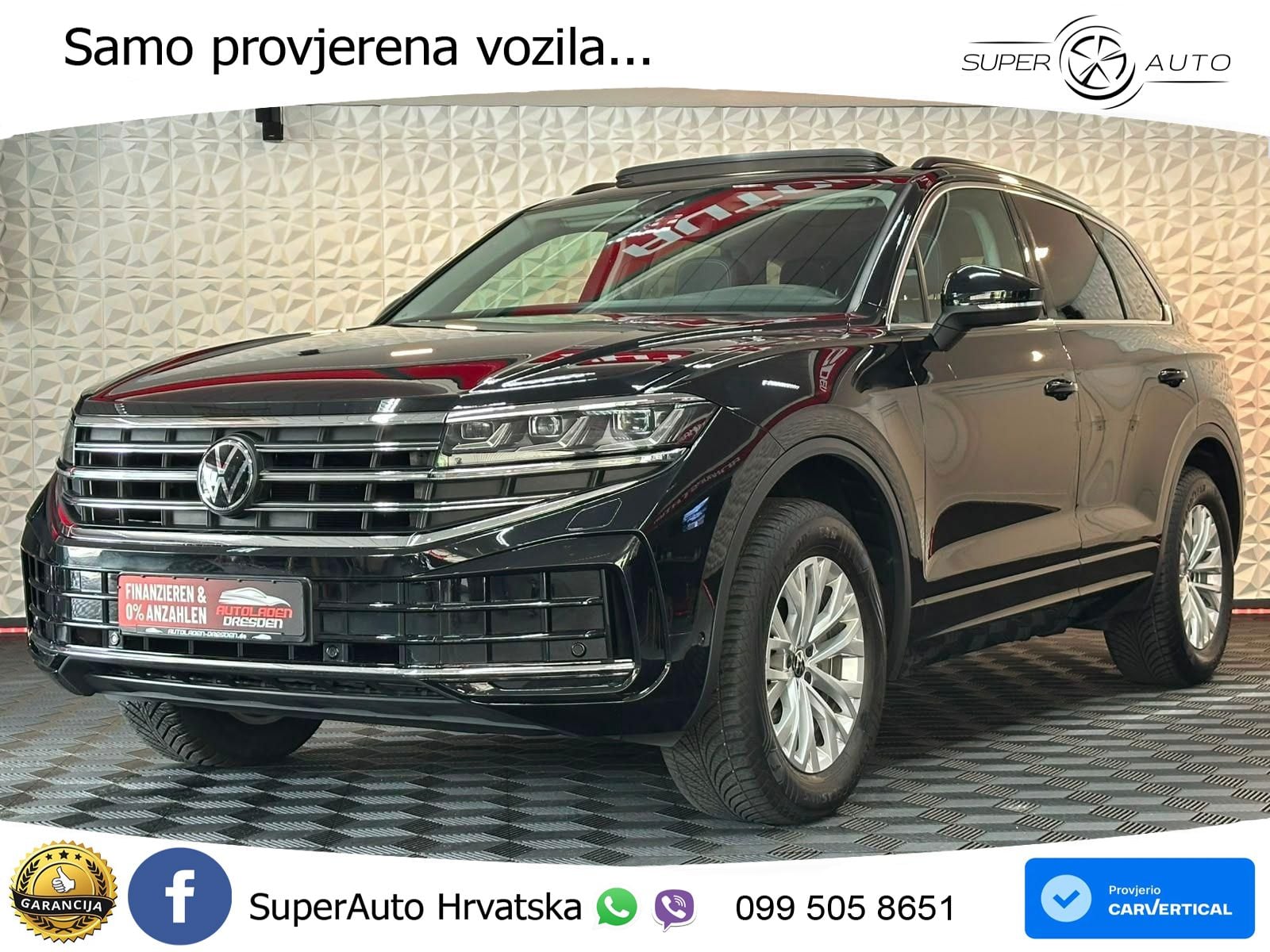 Volkswagen Touareg 3.0 V6 TDI (231 KS) 4MOTION Tiptronic LED+GR SJED+ACC
