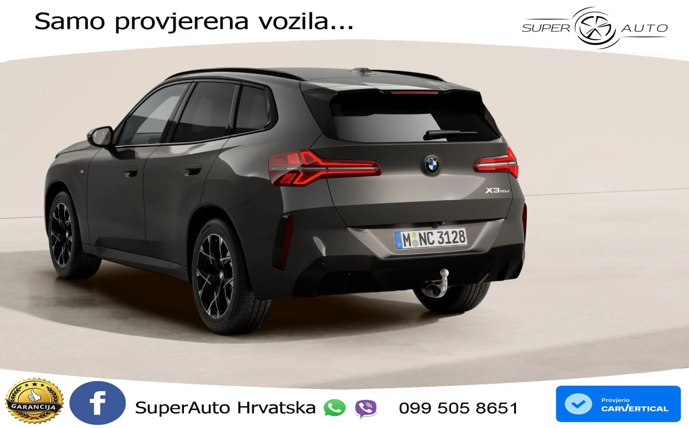 BMW X3 20d xDrive Steptronic M Sport LED+GR SJED+ACC