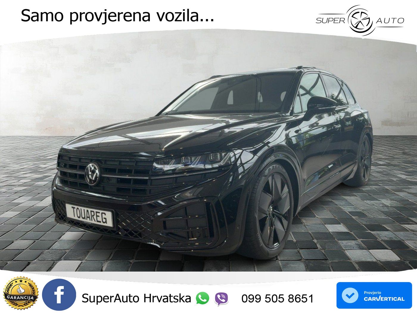 Volkswagen Touareg 3.0 V6 TDI (286 KS) 4MOTION Tiptronic ZRAČNI+ACC+GR SJED+KAM+PANO