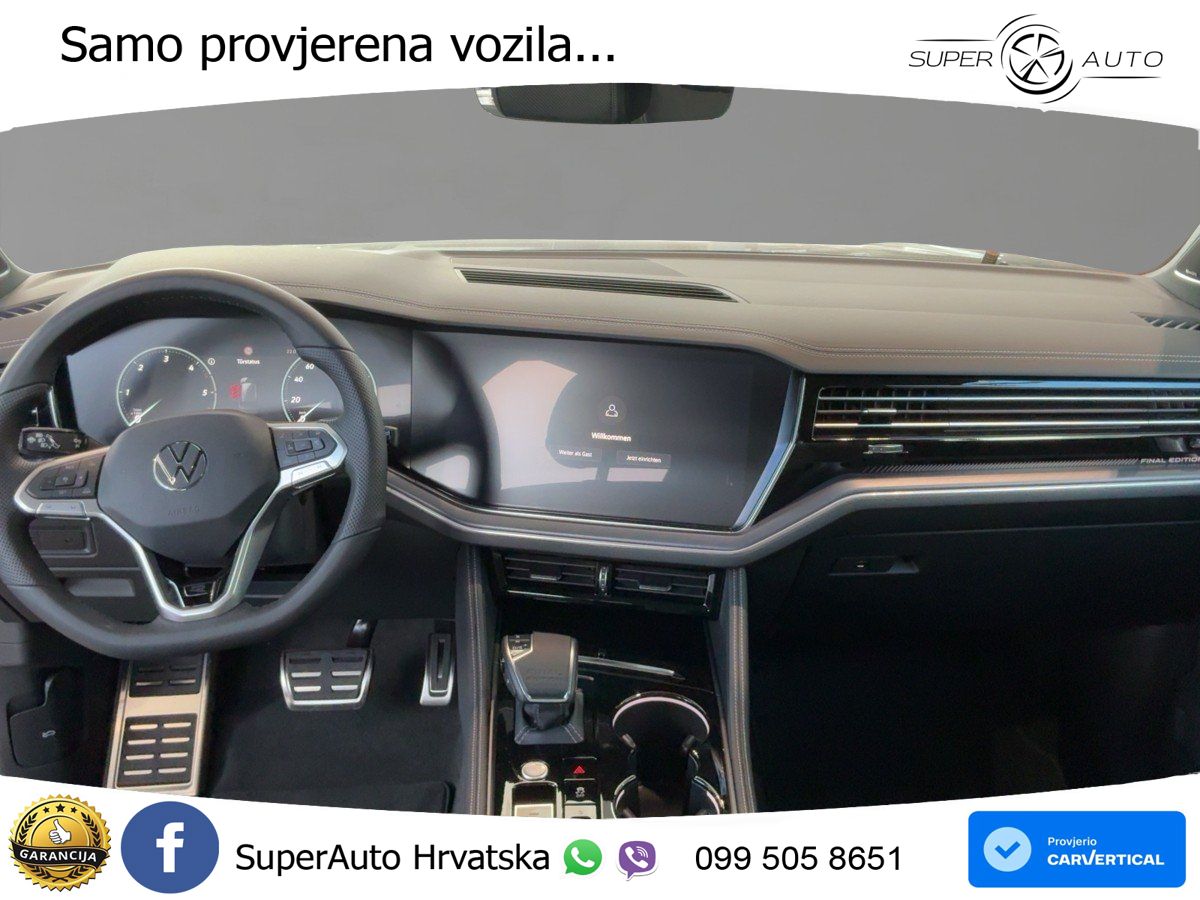 Volkswagen Touareg 3.0 V6 TDI (286 KS) 4MOTION Tiptronic ZRAČNI+ACC+GR SJED+KAM+PANO