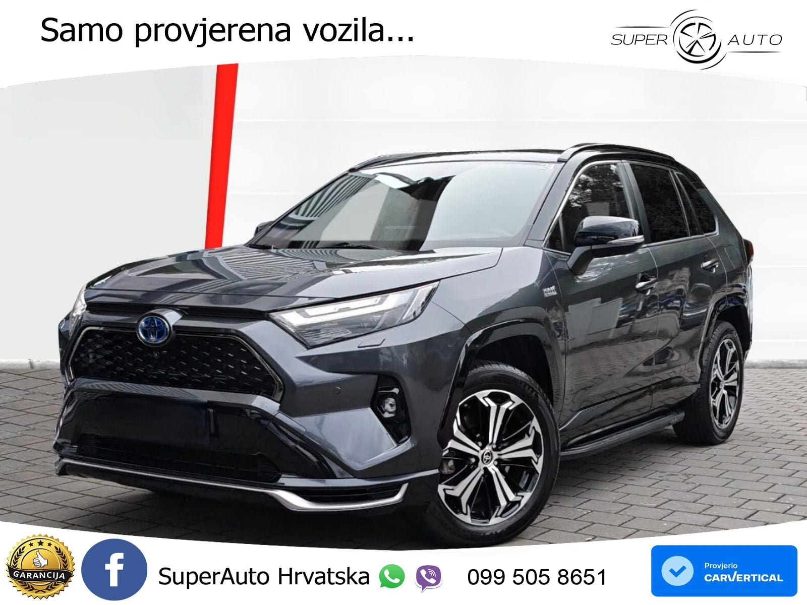 Toyota RAV4 2.5 (306 KS) Hybrid AWD-i eCVT LED+GR SJED+ACC