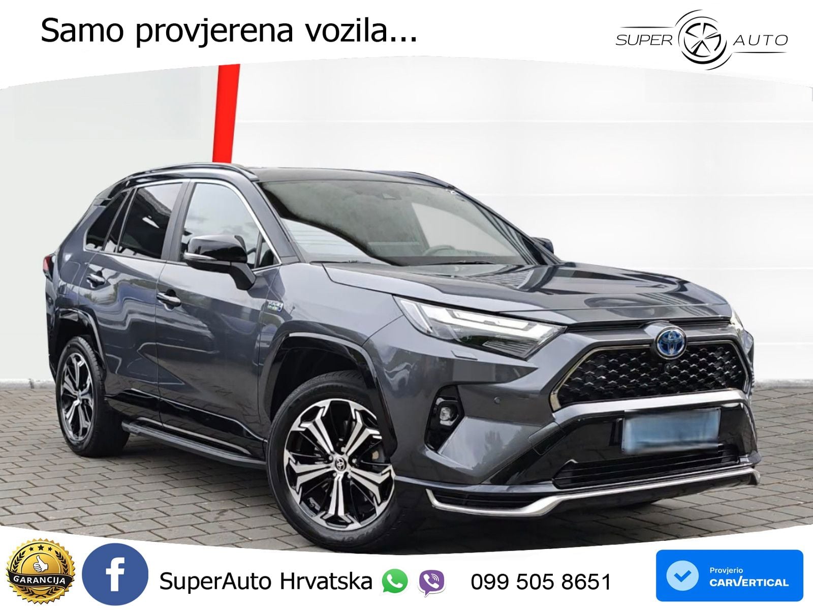 Toyota RAV4 2.5 (306 KS) Hybrid AWD-i eCVT LED+GR SJED+ACC