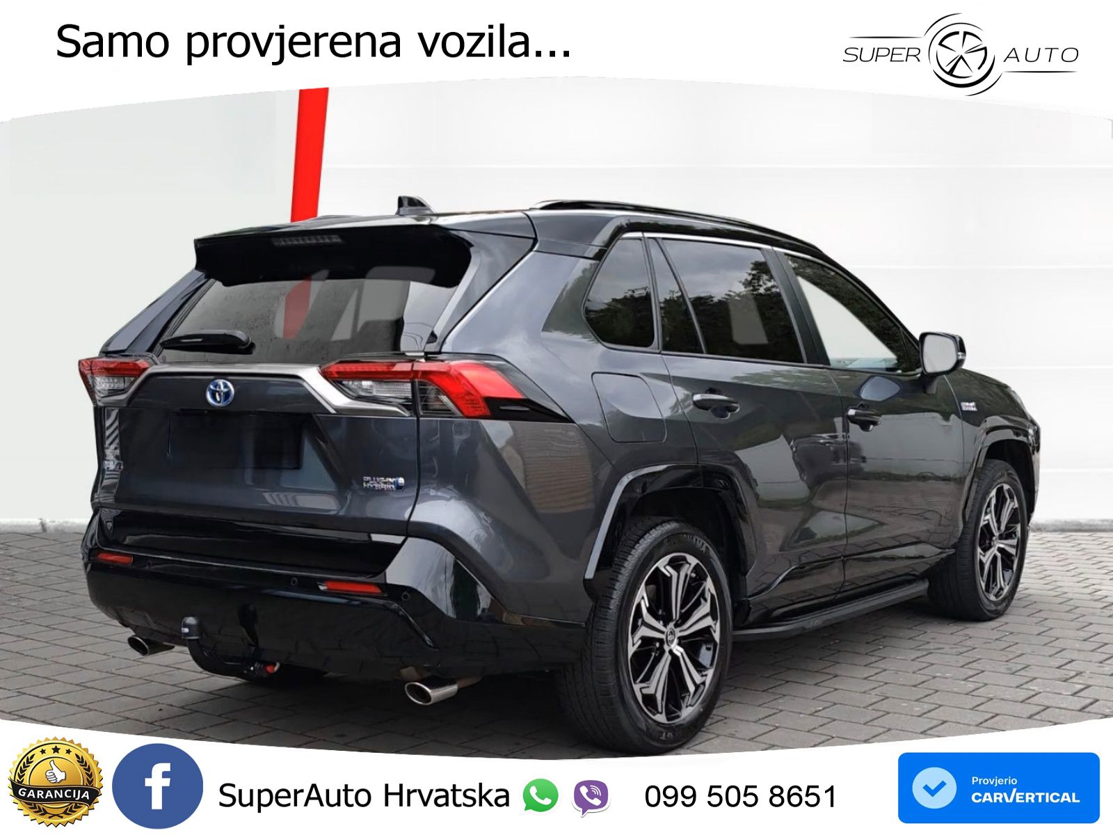 Toyota RAV4 2.5 (306 KS) Hybrid AWD-i eCVT LED+GR SJED+ACC
